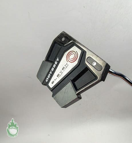 Used Right Handed Odyssey Eleven Tour Lined Putter 35" Steel Golf Club