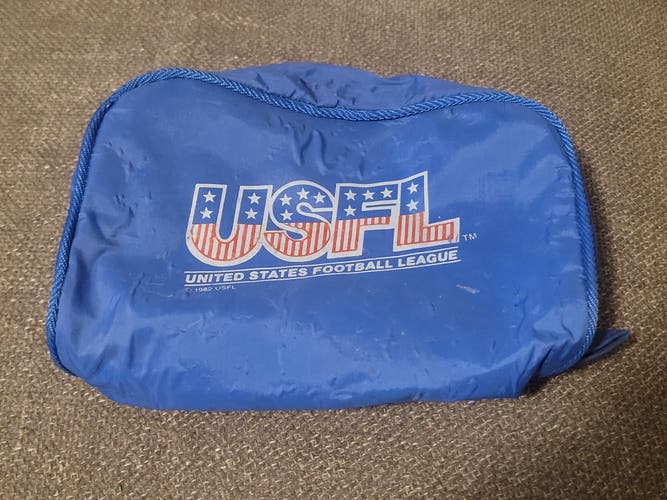 Vintage United States Football League USFL Tolietry Bag