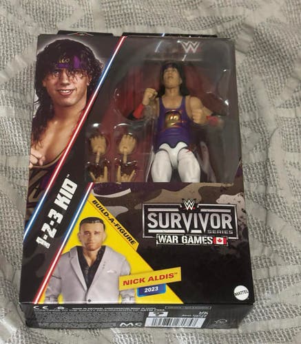 1-2-3 Kid WWE Action Figure Survivor Series War Games