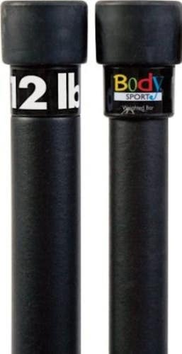 New BodySport WEIGHTED BAR Flex/Core Other 11735-BSPZZRWB12