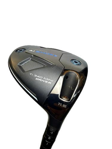 Callaway Paradym Ai Smoke Ti 340 Mini Driver 11.5 RH Denali Blue 50 Stiff
