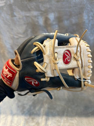 Blue Rawlings Gamer XLE RH Infield Baseball Glove 11.5" (Used)