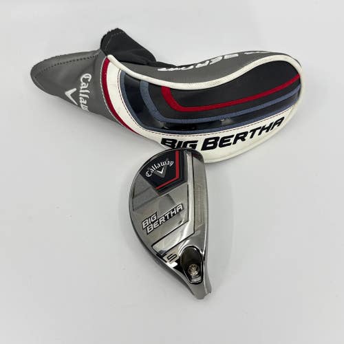 Callaway Big Bertha 23 24* 5 Hybrid Head RH Headcover Used Golf Club