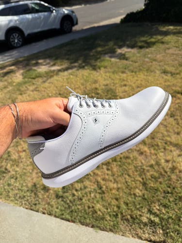 Men's Size M 12.0 (W 13.0) Footjoy Traditions Golf Shoes (New)
