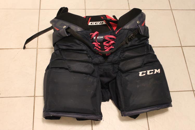 Senior Large 2024 CCM Axis 1.9 Hockey Goalie Pants (Used)