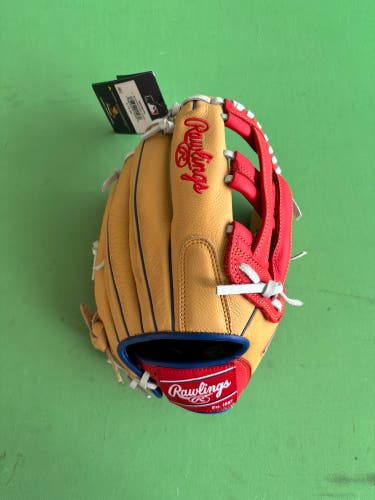NEW Red Rawlings Premium Series RH Outfield Baseball Glove 12"