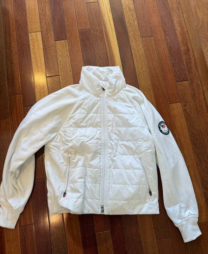 2026 Paralympic Team USA Polo Ralph Lauren White Women's Adult Small Jacket