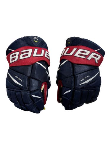 Used Bauer VAPOR 2X Senior Gloves White/Red/Navy 13" 11873-S000251016
