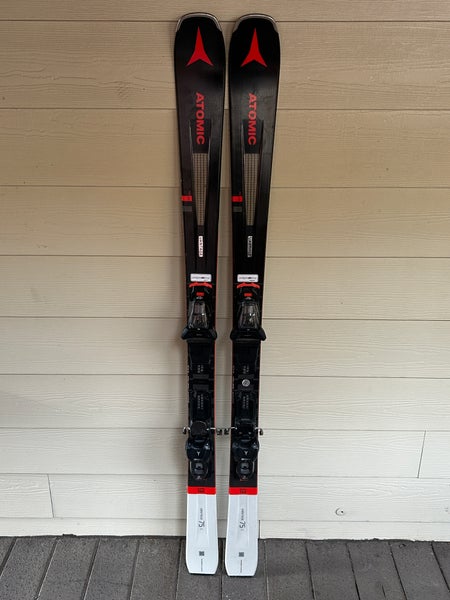 2022 Atomic Vantage 75 C All-Mountain Downhill Skis with M 10 GW Demo Bindings NICE!!!