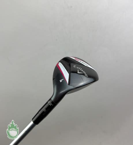 Used Right Handed Callaway X Hot 4 Hybrid 22* 50g Ladies Graphite Golf Club