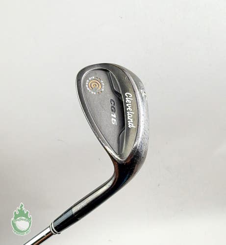 Used Right Handed Cleveland CG16 Wedge 56*-10 Wedge Flex Steel Golf Club