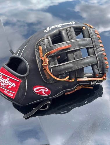 Rawlings Heart of the Hide RH Outfield Baseball Glove 12.75" (Used)