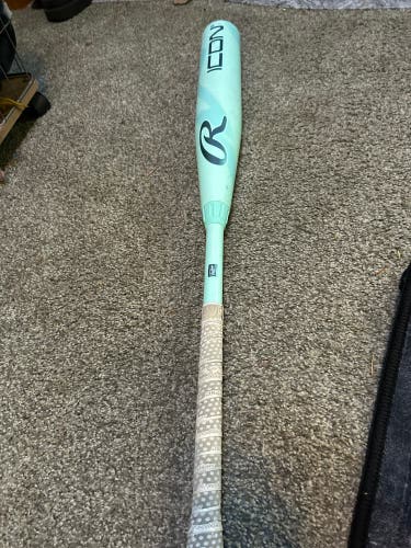 2026 Rawlings Icon Composite USSSA Certified Bat (-8) 23 oz 31" (Used)