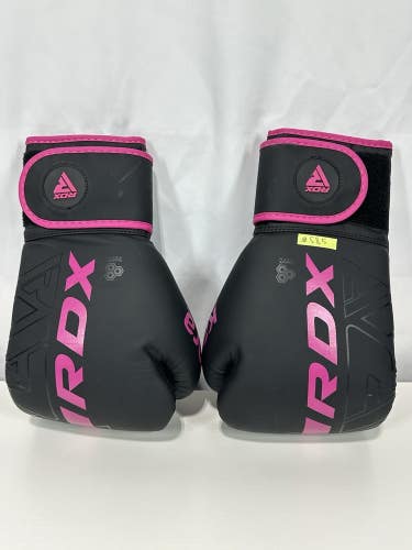 #585 Women's Pink Black RDX 12oz Boxing Gloves