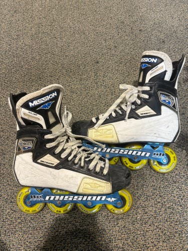 Senior Mission The Syndicate Soldier Inline Skates Regular Width Size 11 (Used)