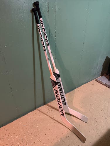 Senior Bauer Vapor 1X Regular Goalie Stick 27" Paddle (Used)