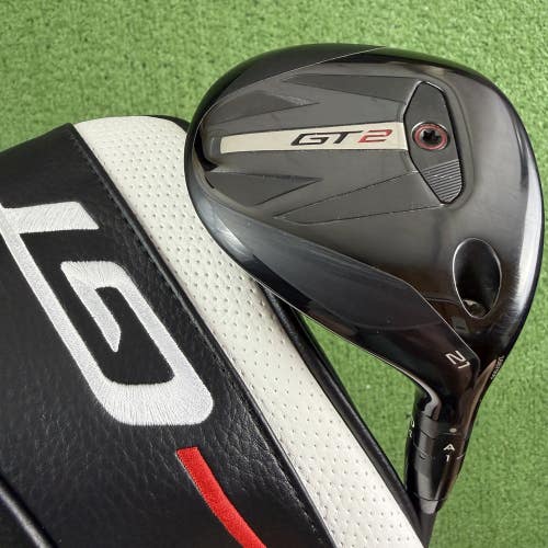 Titleist GT2 7 Wood 7W 21 Tensei 1K Blue 65g Stiff Flex 41.5