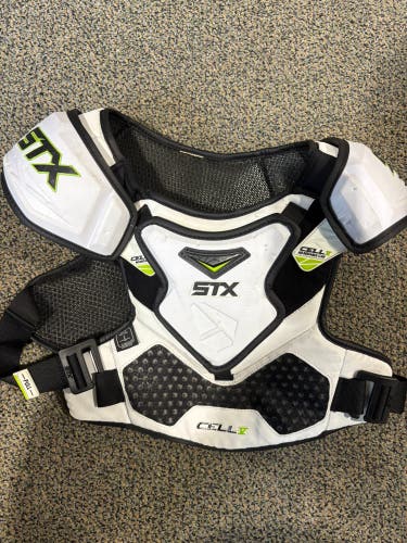 Large Youth STX Cell V Shoulder Pads (Used)