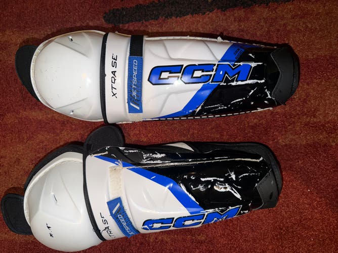 CCM JetSpeed Extra 13" Shin Pads (Used)