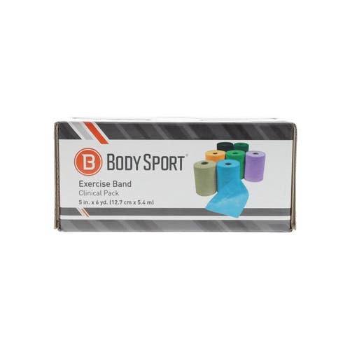 New 5" Bulk Exercise Band 6YD 11873-BSPBDS06ORG