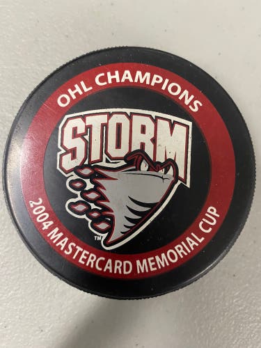 Guelph Storm puck OHL