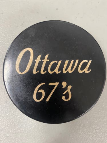 Ottawa 67's puck