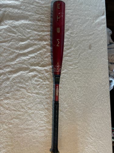 2026 Louisville Slugger Meta Composite USABat Certified Bat (-10) 21 oz 31" (Used)