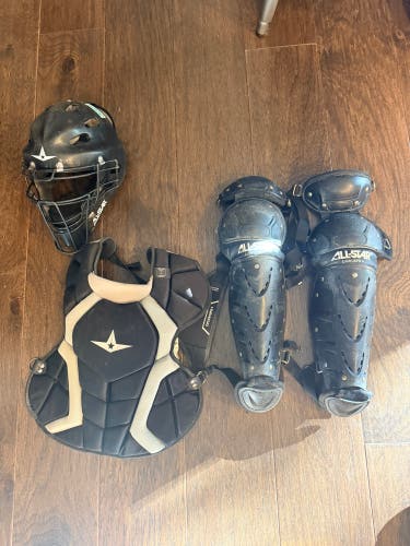 Black All Star Top Star Catcher's Set (Used)