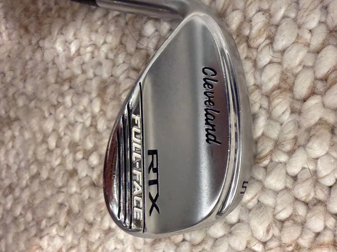 Cleveland RTX Left Hand Wedge Wedge Flex 58 Degree (Used) Tour Issue Dynamic Gold Shaft