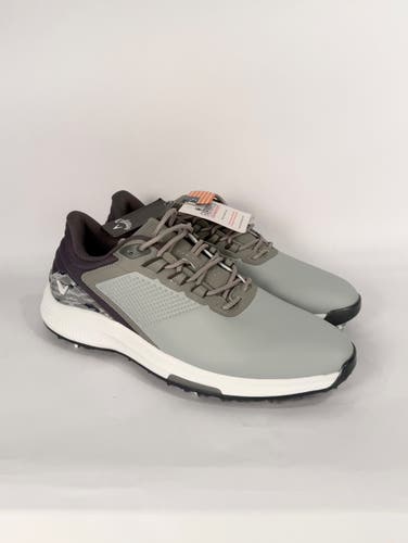 Callaway Mens Coronado V4 Golf Shoes White Grey Lace-Up Athletic size 12
