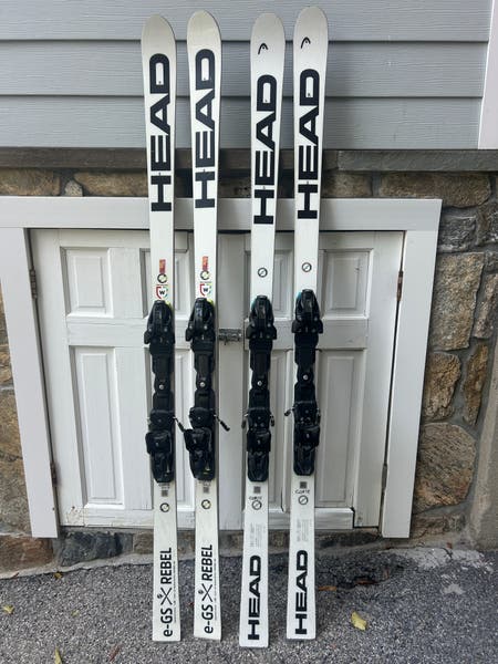 Unisex 2023 HEAD 181 cm Racing WC Rebels e-GS Skis With Bindings