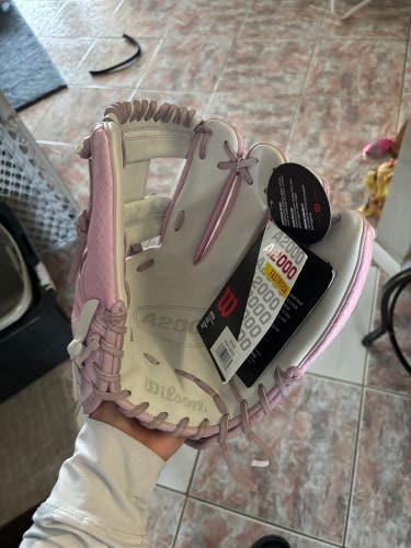 Wilson A2000 RH Infield Softball Glove 12" (New)