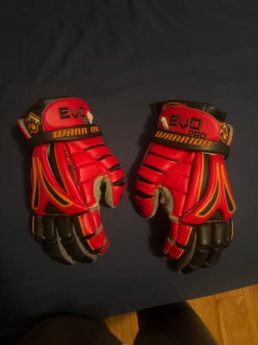 Warrior Evo Pro Lacrosse Gloves (New)