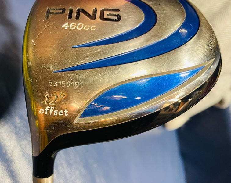 Men's Ping G5 Left Hand Driver Stiff Flex 12 Loft Graphite Shaft