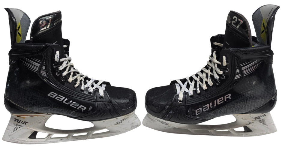 Bauer Vapor Hyperlite 2 Pro Stock Skates 9 D Used NHL (3) (16123)
