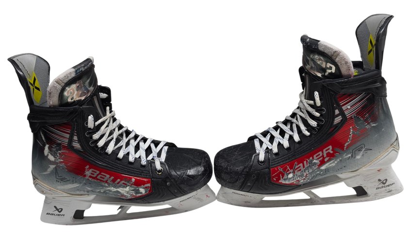 Bauer Vapor Hyperlite 2 Pro Stock Skates 9.5 D Used NCAA (16124)