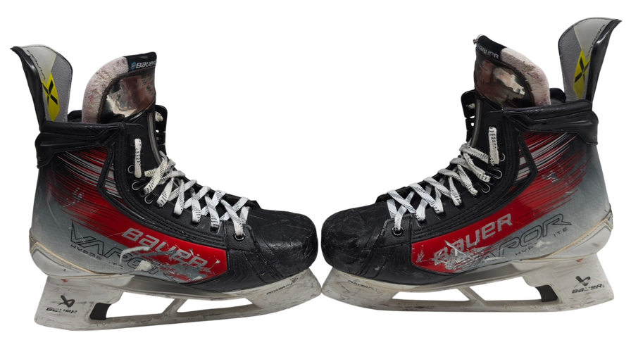 Bauer Vapor Hyperlite 2 Pro Stock Skates 9.5 D Used NCAA (2) (16125)