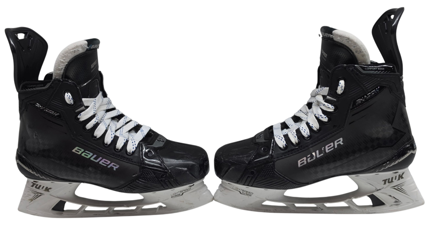 Bauer Supreme Shadow Pro Stock Skates 8.5 D Used NHL (16129)