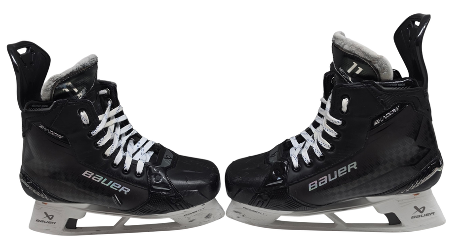 Bauer Supreme Shadow Pro Stock Skates 8.5 D NHL USED (2) (16131)