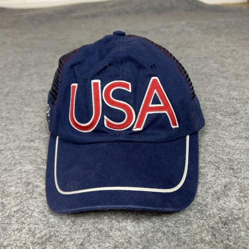 Vintage Olympic Games Hat Cap Strap Back Mens Athens 2004 Summer Olympics Roots