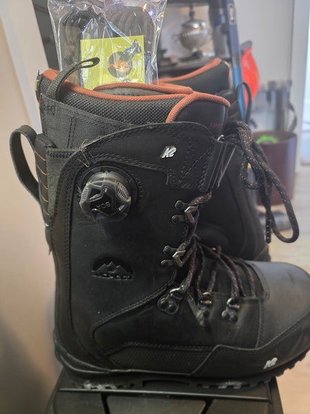 Men's Size M 11.0 (W 12.0) K2 Aspect Snowboard Boots Adjustable Flex All Mountain (New)