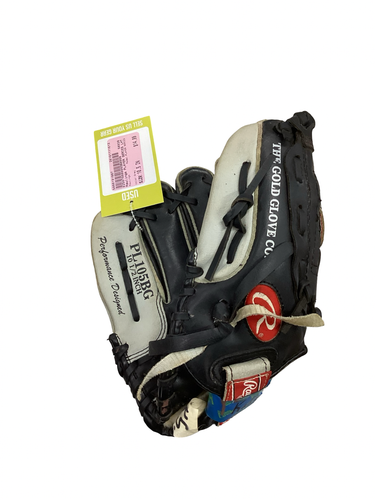 Used Rawlings PLAYER SERIES BB/SB Glove LH Throw Grey 10 1/2" 11613-S000191887