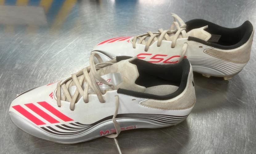 Used Adidas Soccer Cleats White Senior 8.5 11497-S000162582