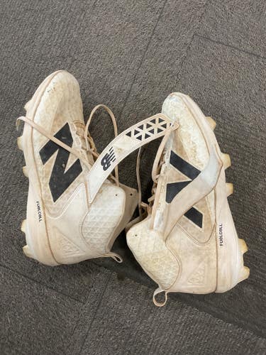Used New Balance FUELCELL 4040 BB/SB Cleats White Senior 11.5 11614-S000246062