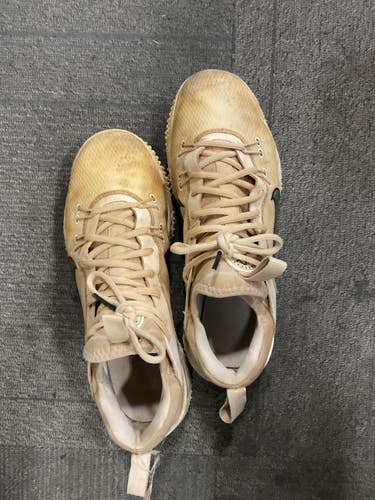 Used Nike TURF BB/SB Cleats White Senior 10 11614-S000246138