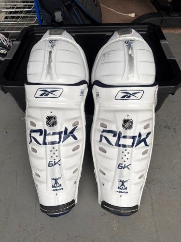 Senior Reebok 6K 15" Shin Pads Pro Stock (Used)