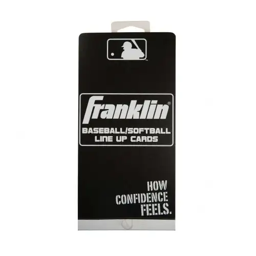 New Franklin MLB Baseball Softball Line Up Cards 20 Games 11735-FRA19186