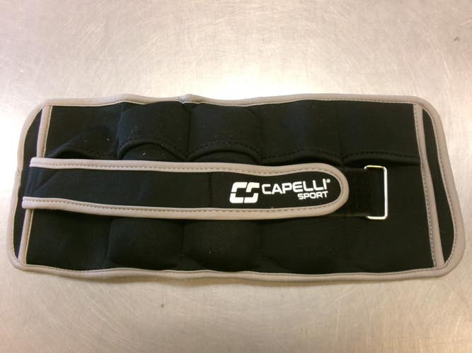 Used CAPELLI ADJUSTABLE Ankle Weights Black 10 lb 11339-S000207951