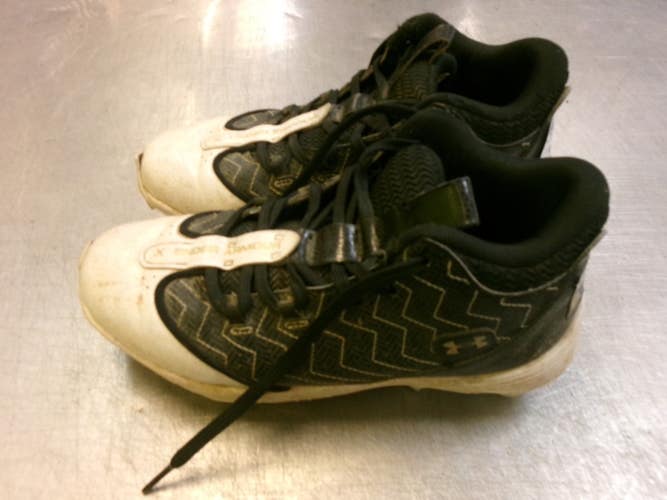 Used Under Armour BRICE HARPER BB/SB Cleats Black Junior 04.5 11339-S000207948