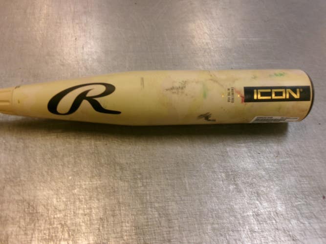 Used Rawlings ICON BB/SB USA 2 5/8 Bat 30" 11339-S000207949